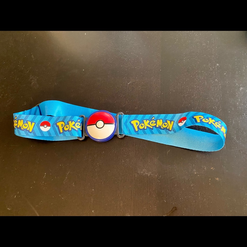 Pokemon Poké Ball belt blue